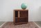 Belgian Rosewood Filing Cabinet on Wheels, 1960s 2