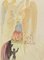 Salvador Dali, Beatrice and the Triumph of the Saints, Woodcut, 1963 2