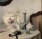 Paul Walter Erhardt, Still Life with Glass and Porcelain, Oil Painting, 1920 2