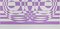 Victor Debach, Abstract Composition in Purple, Screen Print, 1970s 2