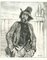 After Paul Gavarni, Gallant, Original Lithograph, 1881 1