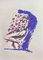 Mino Trafeli, Figure, Lithograph, 1980s 1