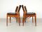 Danish Dining Chairs by Arne Vodder for Sibast, 1960s, Set of 4, Image 2