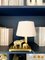 Lampe de Bureau Antique en Laiton, 1900 3