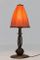 Art Deco Amsterdam School Table Lamp from Winkelman & Van der Bijl, 1920s, Image 1