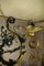 Lampadario Grande in Ferro Battuto e Lampada a Sospensione Rivettata, Immagine 5