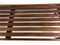 Wooden Slatted Bench from the Wiener Werkstätten, 1960s, Image 10