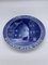Plato de Navidad de porcelana con árbol de Royal Copenhagen, 1925, Imagen 3