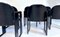 Model Dialogo Leather Dining Chair by Afra and Tobia Scarpa for B&b Italia, Italy 1974, Set of 6 25
