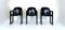 Model Dialogo Leather Dining Chair by Afra and Tobia Scarpa for B&b Italia, Italy 1974, Set of 6 8