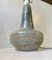Swedish Modern Stoneware Table Lamp in Dusty Green Glaze, 1970s, Image 5