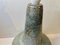 Swedish Modern Stoneware Table Lamp in Dusty Green Glaze, 1970s, Image 9