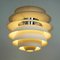 Lampe à Suspension Snowball Blanche par Poul Henningsen pour Poulsen, 1970s 8
