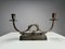 Mid-Century Metal Candleholder by Gio Ponti, Italy, 1950s, Image 2