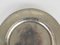 Large Vintage Hammer-Worked Plates in Pewter, 1673, Set of 10 5