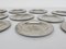 Large Vintage Hammer-Worked Plates in Pewter, 1673, Set of 10 2