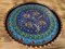 Blauer Wandteller 7