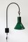 Green P & T Wall Light by Michael Bang for Holmegaard, Denmark, 1970s 9