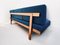 Sofá cama Svanette Mid-Century de Ingmar Relling & Haldor Vic para Svane Møbler Norway, Ekornes, años 60, Imagen 11