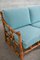 Natural Finish Bamboo Sofa, 1980s 5