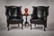 Manor House Wing Chairs, 1890s 1