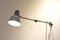 Vintage Industrial Articulated Lamp with Metal Arm from SIS 12