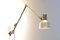 Vintage Industrie Lampe mit Metallgelenk von SIS 8
