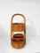 Mid-Century Italian Modern Bar Cart in Bamboo, Cane & Rattan, 1960s 19