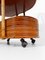 Mid-Century Italian Modern Bar Cart in Bamboo, Cane & Rattan, 1960s 11