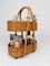 Mid-Century Italian Modern Bar Cart in Bamboo, Cane & Rattan, 1960s 8