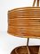 Mid-Century Italian Modern Bar Cart in Bamboo, Cane & Rattan, 1960s 17