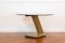 Mesa Sunny redonda de madera y vidrio ahumado de Giovanni Offredi para Saporiti, años 70, Imagen 2