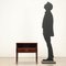 Vintage Italian Bedside Table in Exotic Wood, 1950s, Image 2