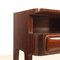 Vintage Italian Bedside Table in Exotic Wood, 1950s, Image 4