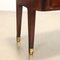 Vintage Italian Bedside Table in Exotic Wood, 1950s, Image 7