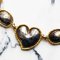Collar de corazón francés bañado en plata de encargo de Edouard Rambaud, años 80, Imagen 4