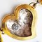 Collar de corazón francés bañado en plata de encargo de Edouard Rambaud, años 80, Imagen 6
