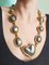 Collar de corazón francés bañado en plata de encargo de Edouard Rambaud, años 80, Imagen 1