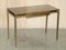 Mid-Century Modern Bronze & Leather Writing Table from Cartier, 1960s 2
