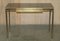 Mid-Century Modern Bronze & Leather Writing Table from Cartier, 1960s 3