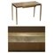 Mid-Century Modern Bronze & Leather Writing Table from Cartier, 1960s 1