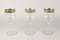 Vintage Murano Wine Glasses with Gold Rim, 1940, Set of 6, Image 4