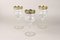 Vintage Murano Wine Glasses with Gold Rim, 1940, Set of 6, Image 8