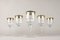 Vintage Murano Wine Glasses with Gold Rim, 1940, Set of 6, Image 3