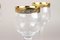 Vintage Murano Wine Glasses with Gold Rim, 1940, Set of 6, Image 9