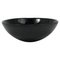 Large Black Centerpiece Glass Bowl from Riedel X Mesa, Italy, 1980s, Image 1
