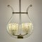 Lyre Murano Chandelier by Ercole Barovier for Barovier and Toso, 1940s 1