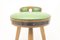 Green Bar Stools, 1960s, Set of 4 2