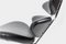 EJ5 Corona Lounge Chair in Steel and Black Leather by Poul M. Volther for Erik Jørgensen Møbelfabrik, 1960s 6