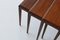 Nesting Tables in Rosewood by Johannes Andersen for CFC Silkeborg, Denmark, 1960s, Set of 3 14
